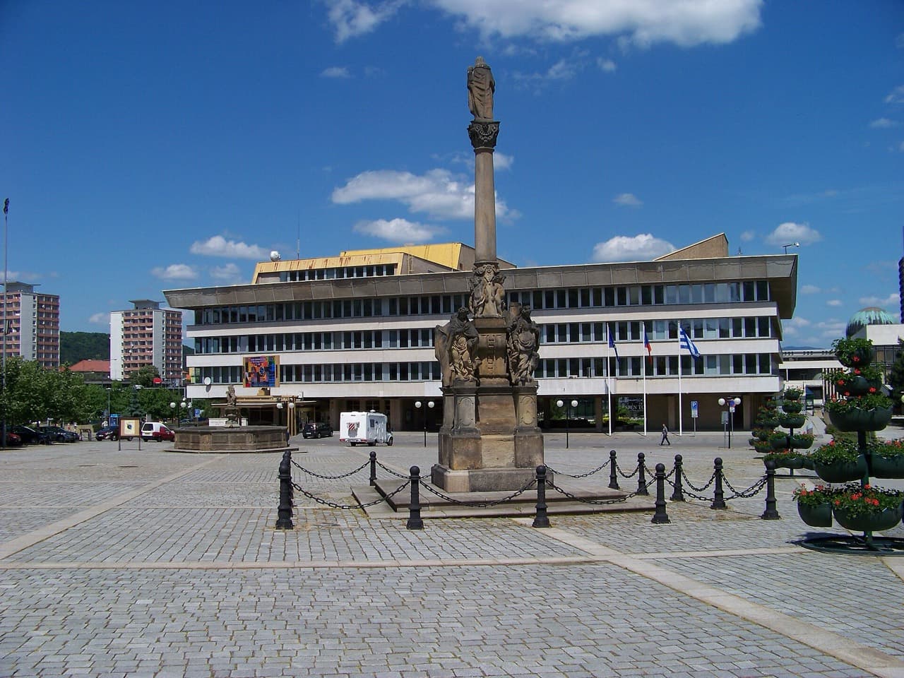 Most, centrum města