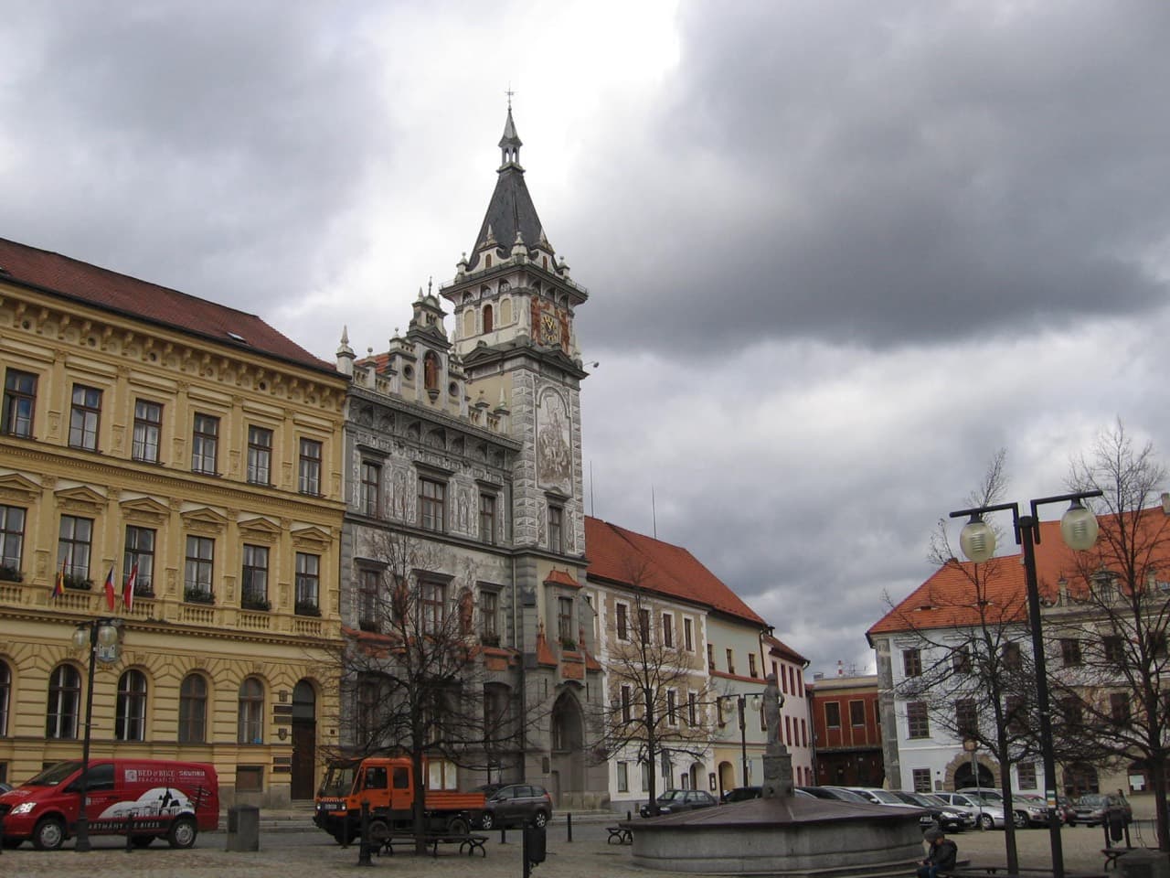 Prachatice, centrum města