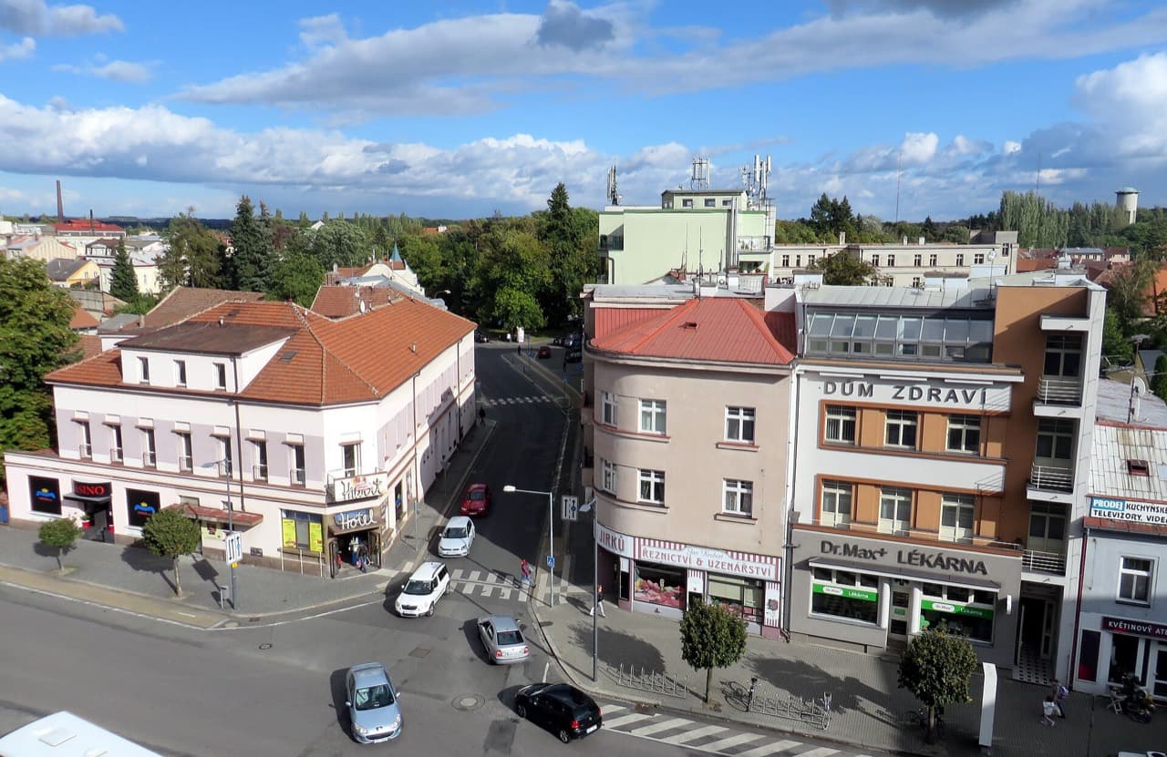Poděbrady, centrum města