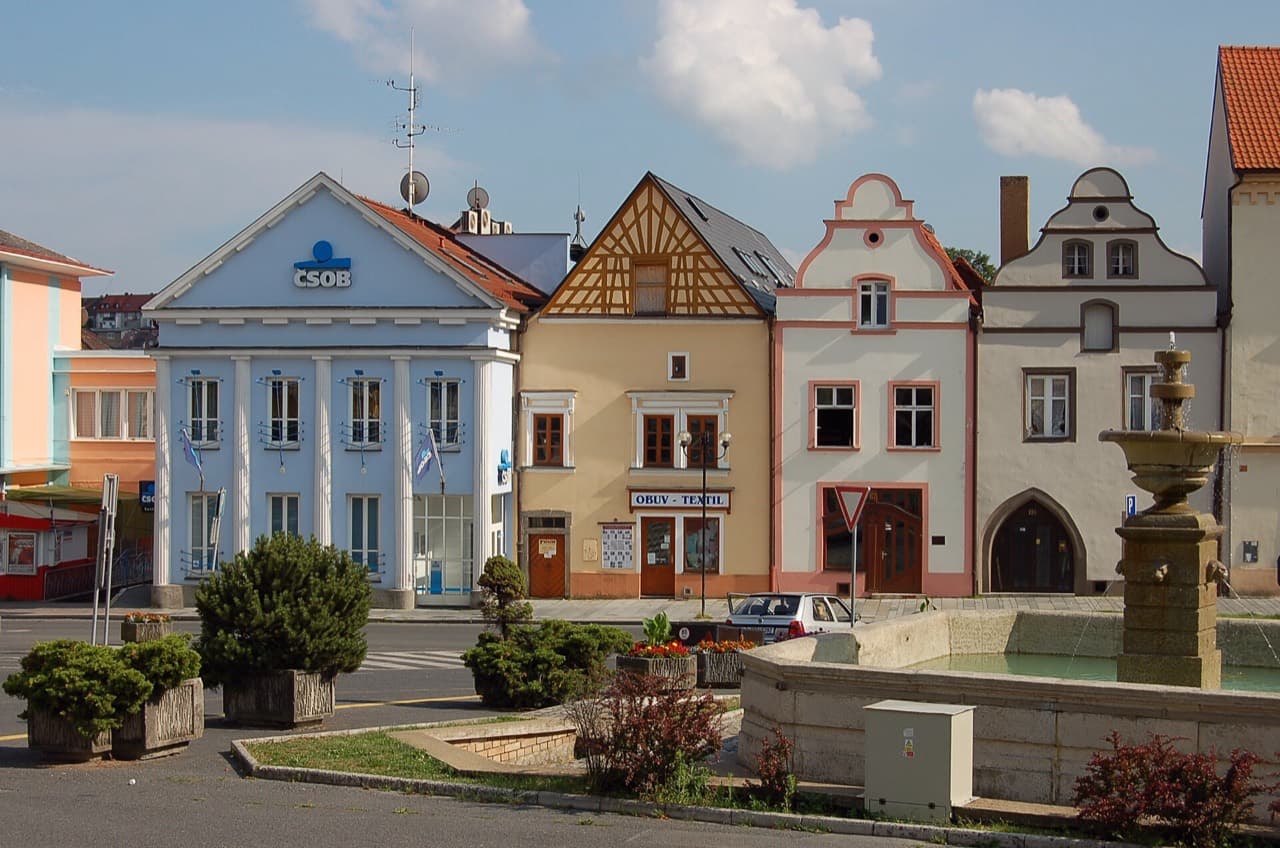 Tachov, centrum města