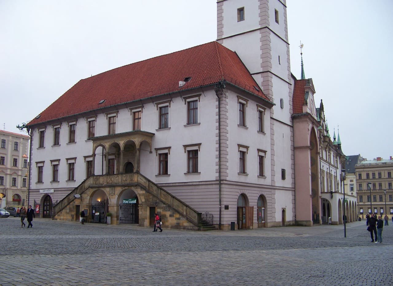 Olomouc, radnice na Horním náměstí