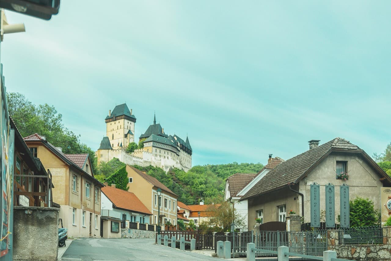 Hrad Karlštejn ve Středočeském kraji